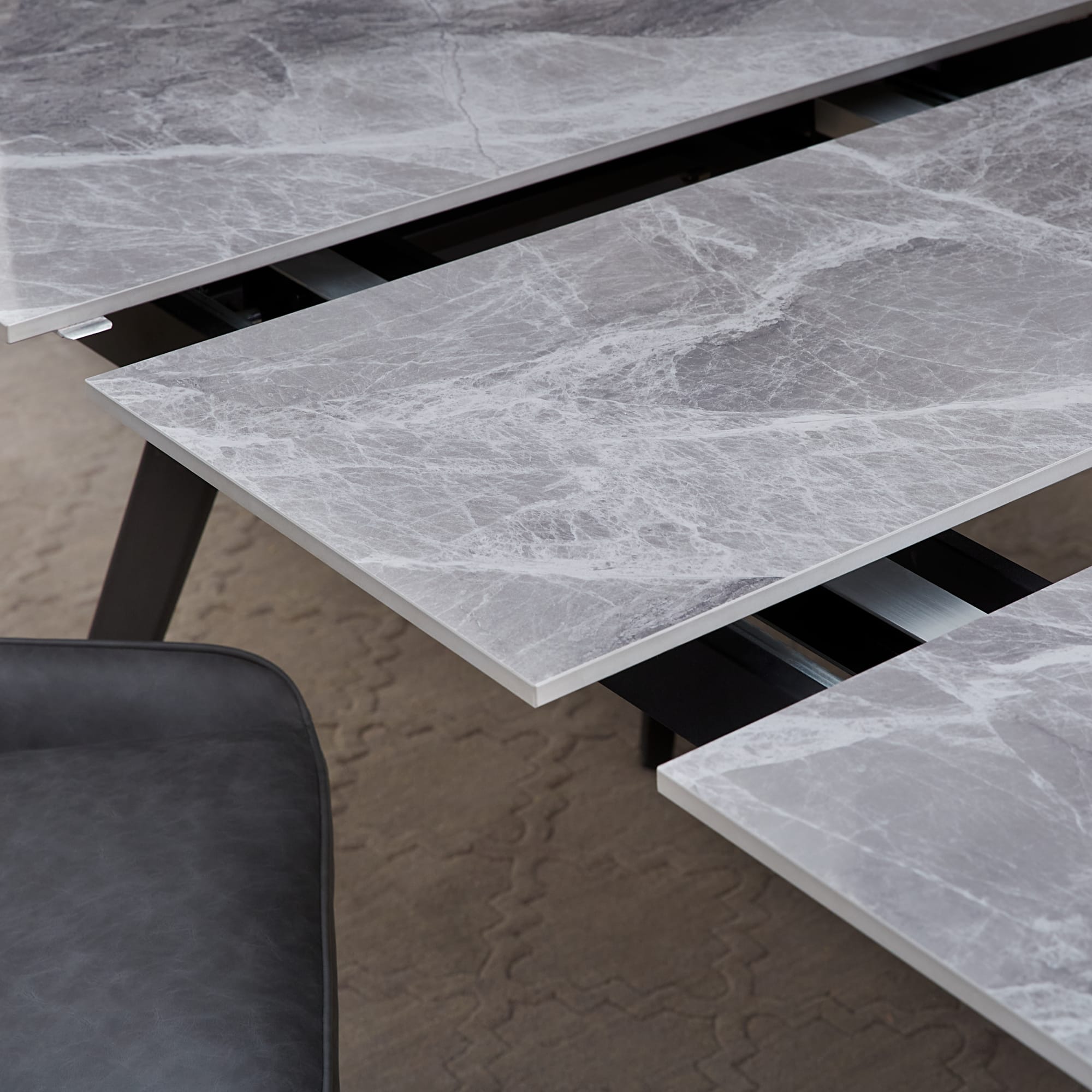 Amazon.com - Modus Furniture Extendable Dining Table, Lucia